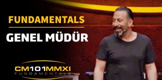 CM101MMXI Fundamentals | Genel Müdür